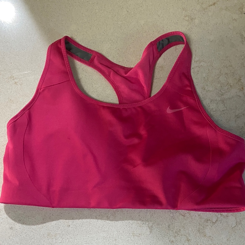 Nike Women's Vibrant Pink Sports Bra